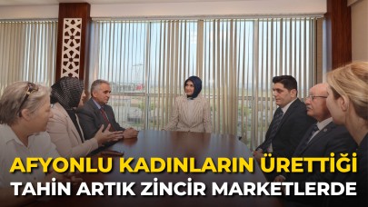 Afyonlu Kadınların Ürettiği Tahin Artık Zincir Marketlerde