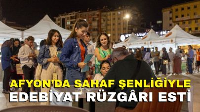 Afyon’da Sahaf Şenliğiyle Edebiyat Rüzgârı Esti