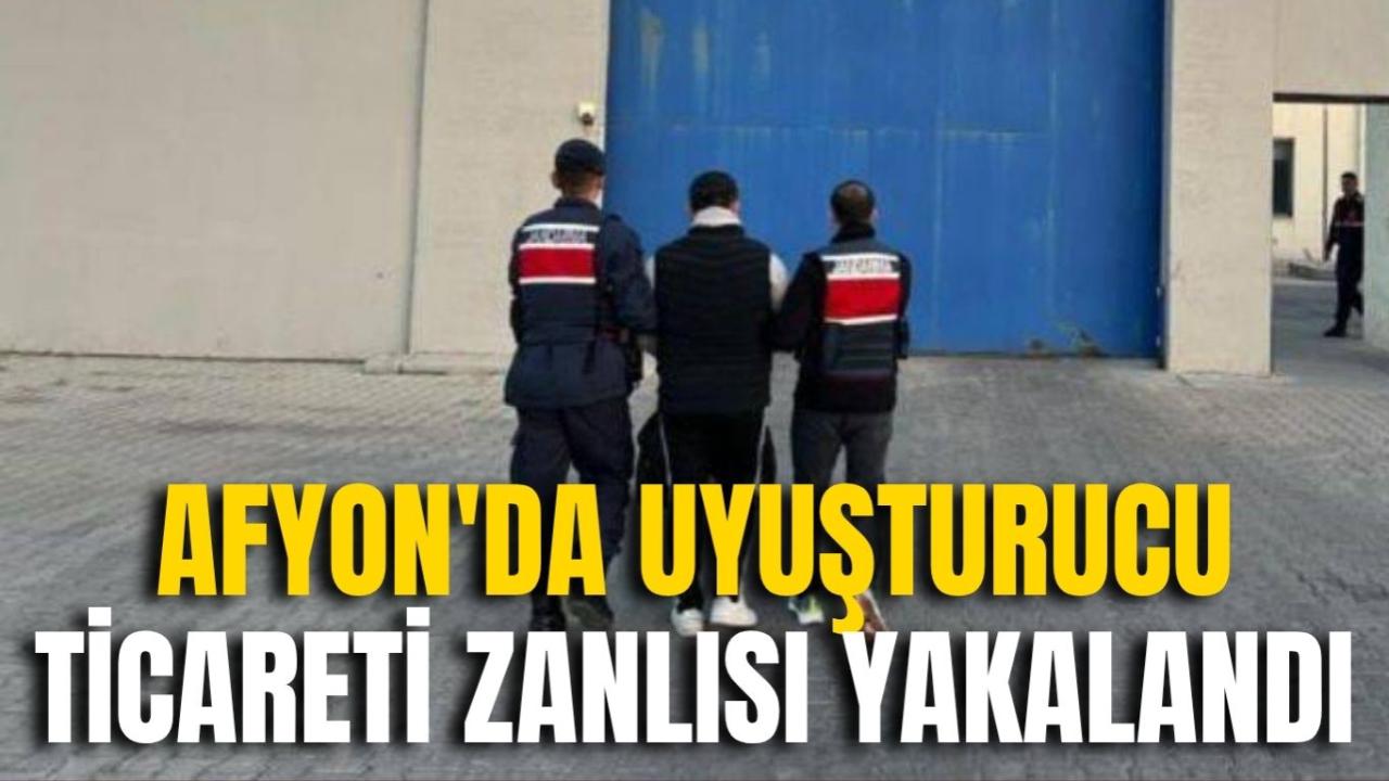 Afyon'da Uyuşturucu Ticareti Zanlısı Yakalandı
