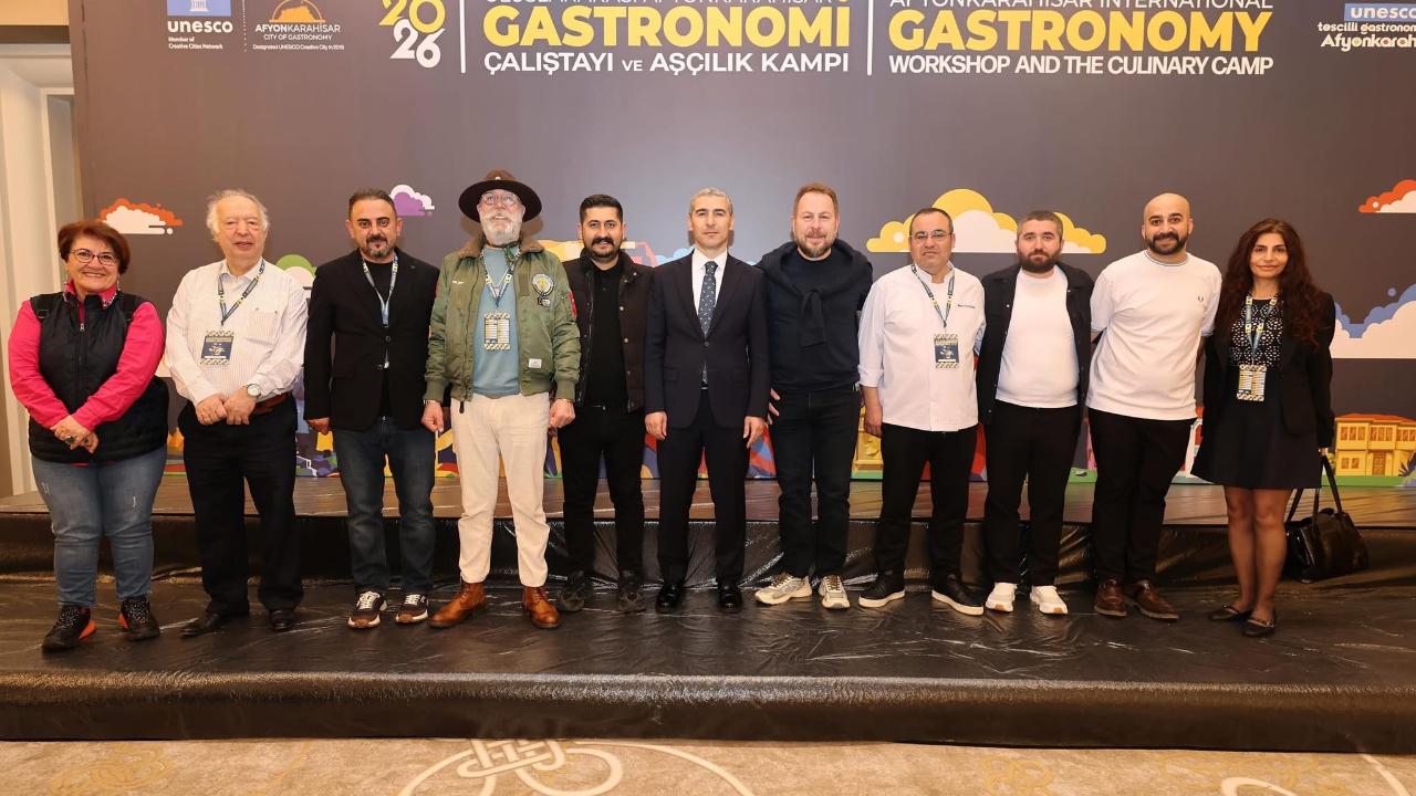 Afyonkarahisar Gastronomi Çalıştayı’nda Sofra Buluşması: “Gastronomi Şehirlerin Tanıtım Gücüdür”