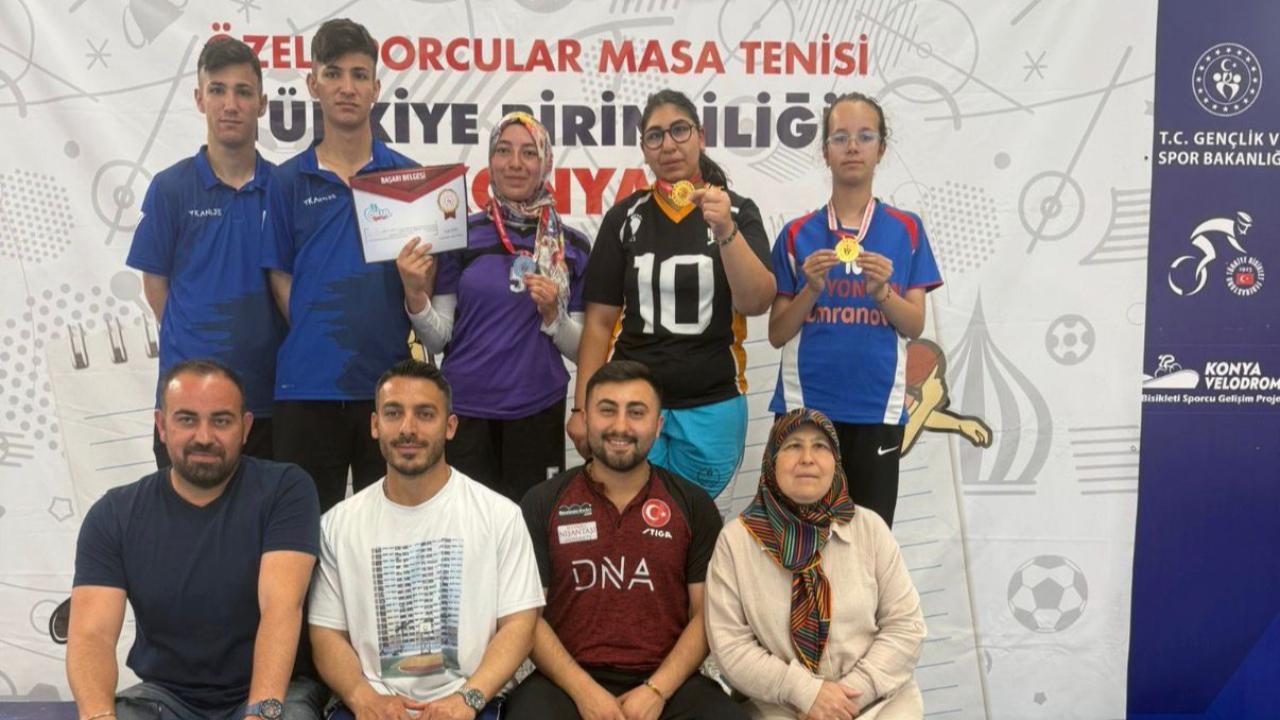 Afyonkarahisar’a Özel Sporculardan Madalya Yağmuru