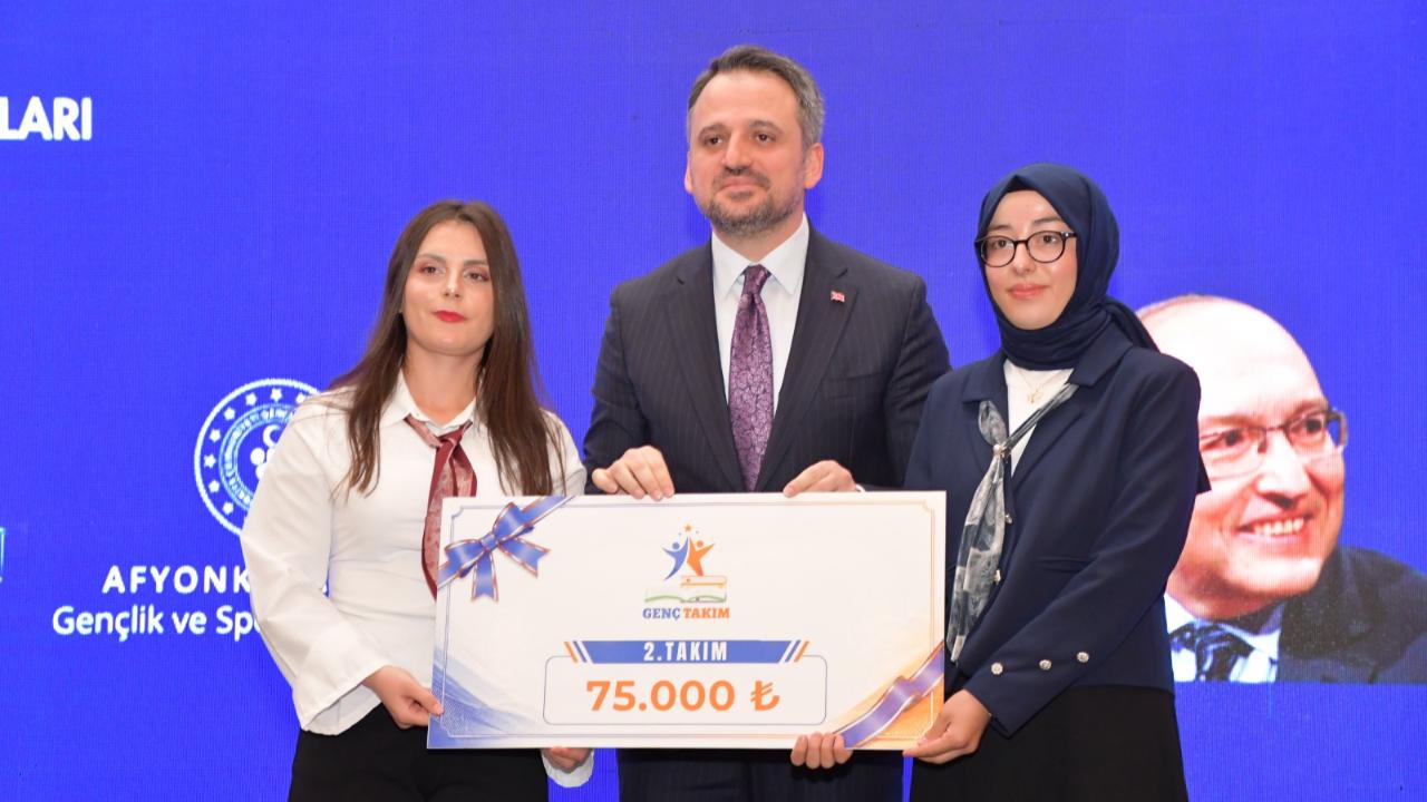 Genç Takım Projesi Ödül Töreni Afyonkarahisar’da Gerçekleştirildi