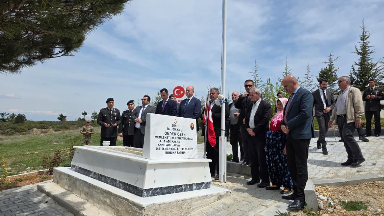 Şehit Önder Özen, Şehadetinin Yıl Dönümünde Dualarla Anıldı