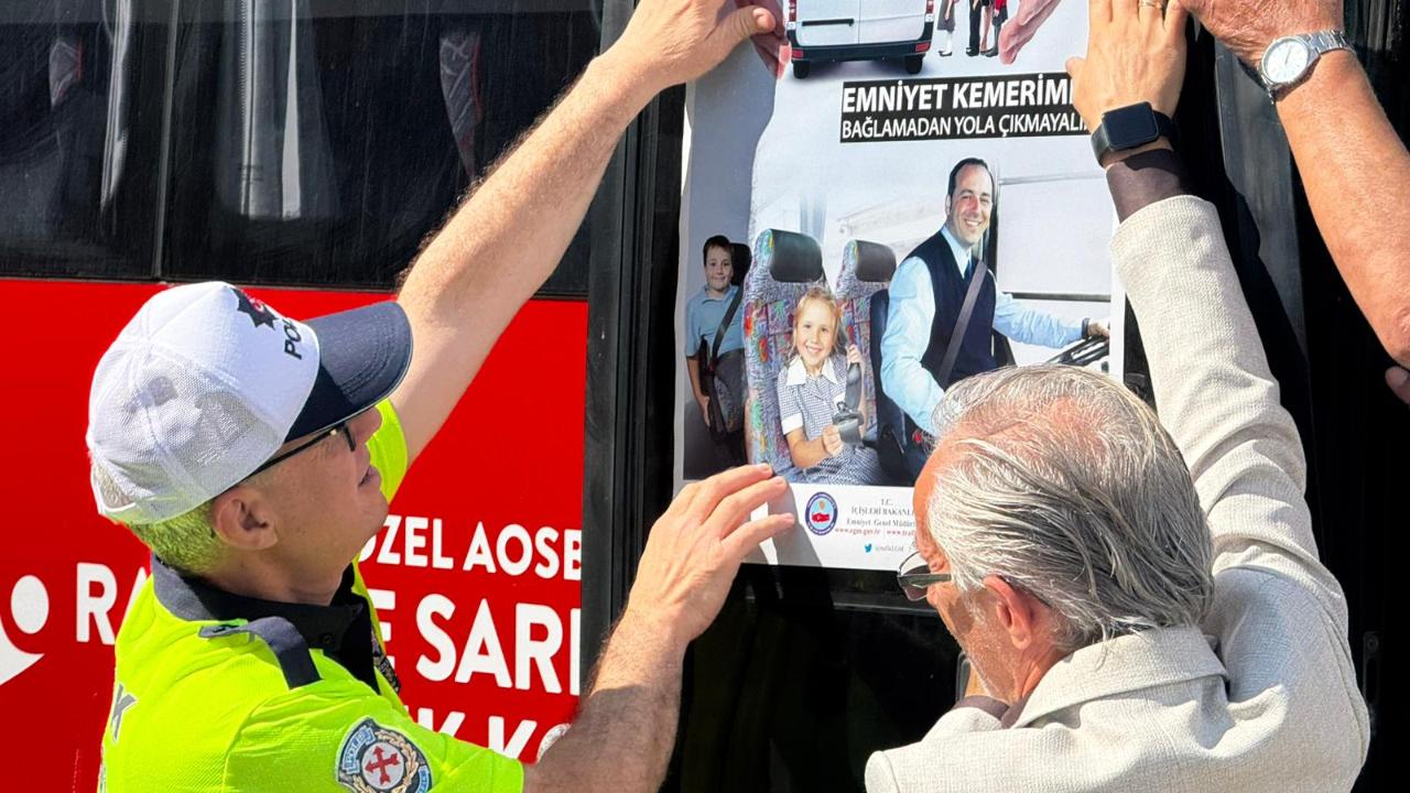Afyon'da 53 Okul Servis Şoförüne Güvenli Sürüş Eğitimi Verildi
