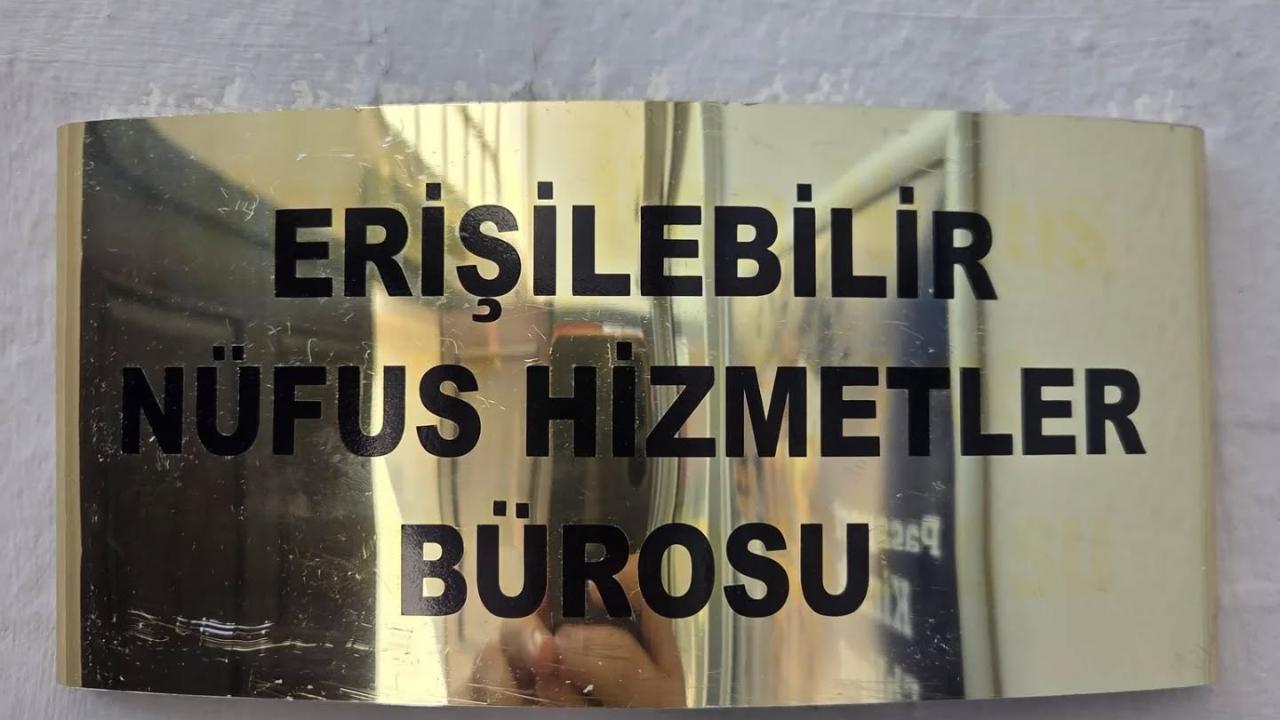 Afyonkarahisar Nüfus Müdürlüğü'nden Erişilebilir Hizmet Hamlesi