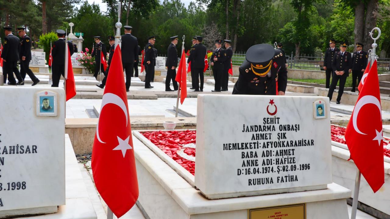 Afyonkarahisar'da Jandarma Teşkilatının 187. Kuruluş Yıl Dönümü Kutlandı