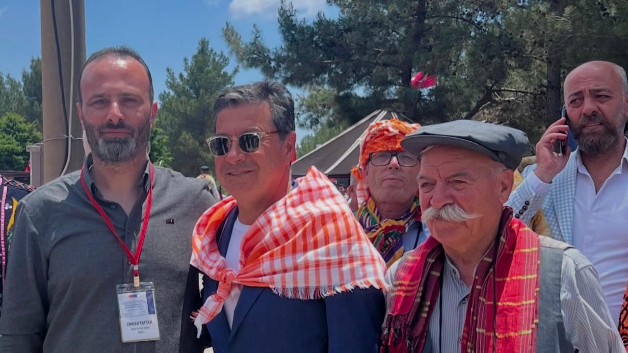 Afyonkarahisar Oğuz Boyu Yörük ve Türkmenler Derneği Muğla'daki Uluslararası Toyda Buluştu