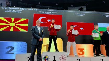 Afyonlu Milli Karateci Balkanlar’da Kürsüye Çıktı: 1700 Sporcu Arasında Üçüncü Oldu