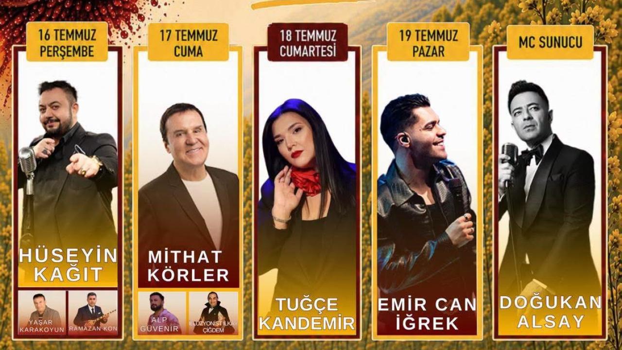 Çay’da Vişne ve Eber Sarısı Festivali Heyecanı Başlıyor