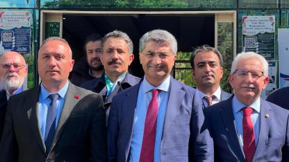 DEVA Partisi Kurmaylarından Başkan Kantartopu'na Ziyaret