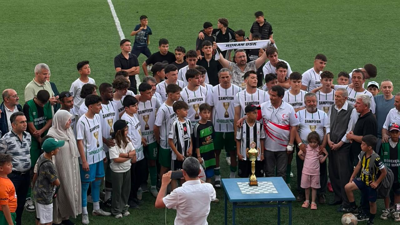 Gönbeler Horanspor Şampiyonluk Kupasına Kavuştu