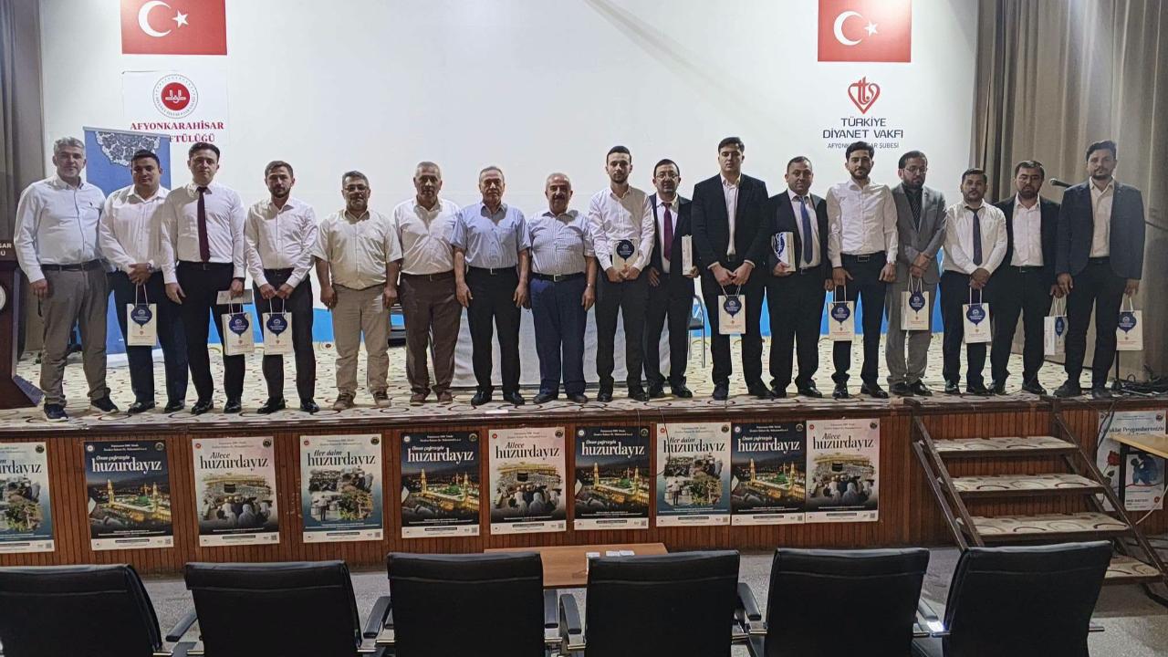 Afyonkarahisar'da "Ezanı Güzel Okuma" ve "Etkili Hutbe Sunumu" Yarışmalarının Kazananları Belli Oldu