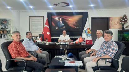 Çay Belediye Başkanı Kantartopu, Müftülük Heyetini Ağırladı
