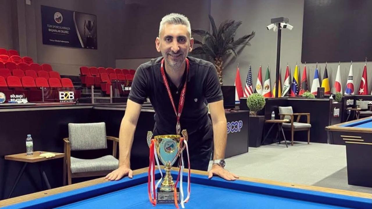 Çaylı Bilardocu Emre Üstündağ Türkiye Üçüncüsü Oldu