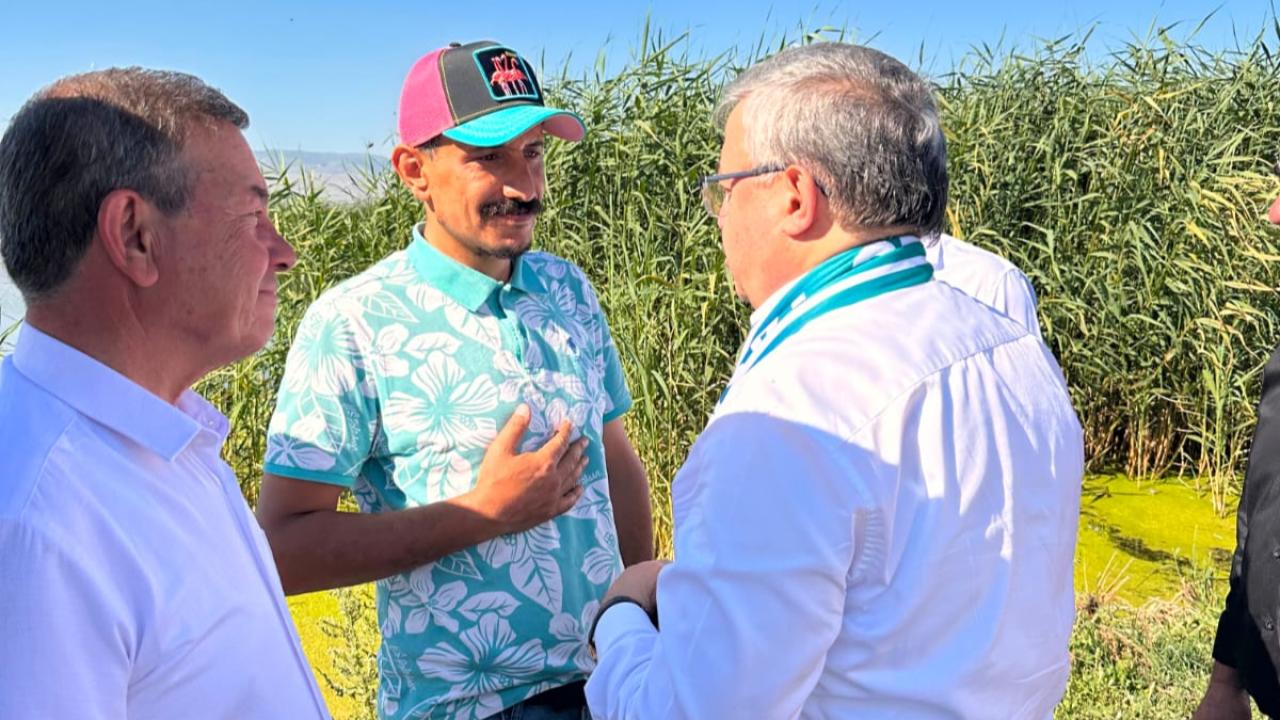 Milletvekili Yurdunuseven Eber Gölü'nde İncelemelerde Bulundu: "Arıtma Tesisi, Doğa Merkezi ve Yol Taleplerinin Takipçisi Olacağız"