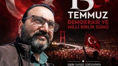 UBK Afyonkarahisar İl Temsilcisi İsmail Ögeday'dan 15 Temmuz Mesajı: "Unutmadık, Unutturmayacağız"