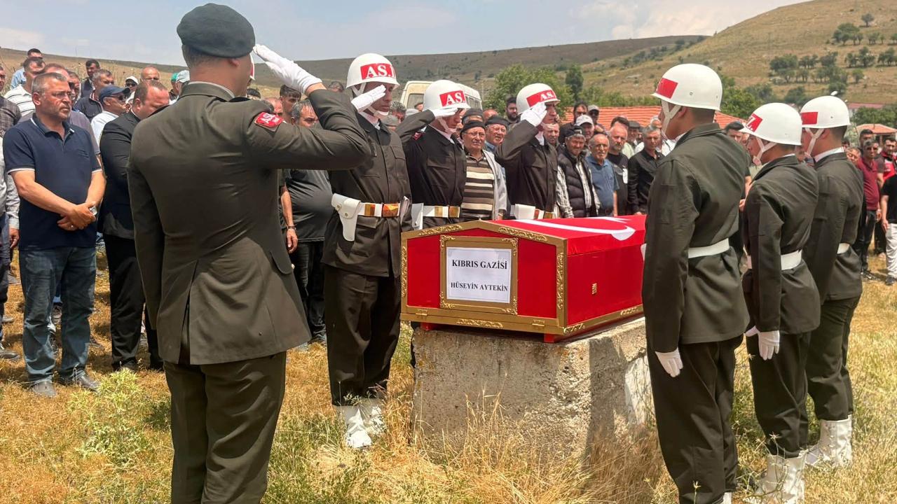 Şuhutlu Kıbrıs Gazisi Hüseyin Aytekin Son Yolculuğuna Uğurlandı