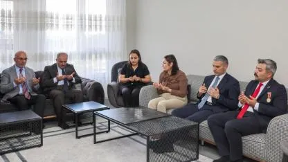 Vali Aktaş ve Eşi, 15 Temmuz Gazisinin Misafiri Oldu