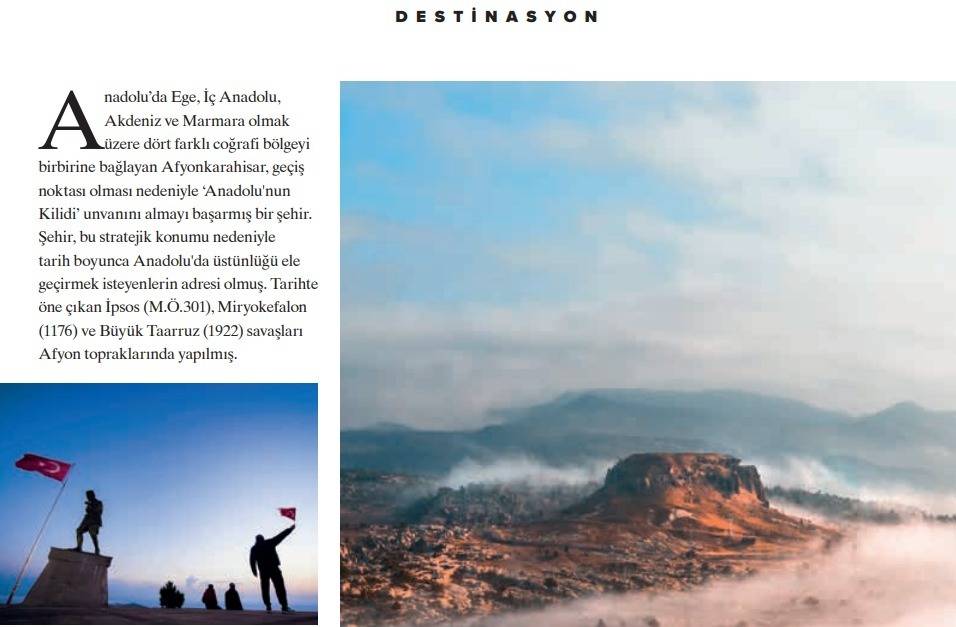 Afyonkarahisar, Türkiye'nin Turizm Vitrininde: The Voice of Travel'da Geniş Yer Buldu