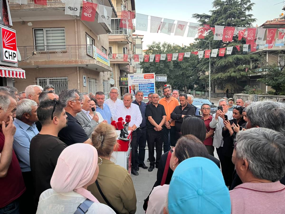 CHP Afyon Teşkilatından İlk Tepki: Butlan Kararını Tanımıyoruz, Bizler İçin Yok Hükmündedir